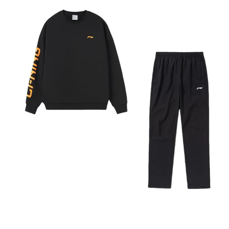 Li Ning Casual Sportswear Unisex Black