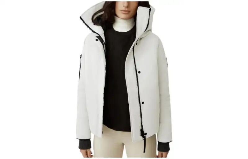 Canada Goose Everleigh Down Jacket Parka Coat Women's Beichen White