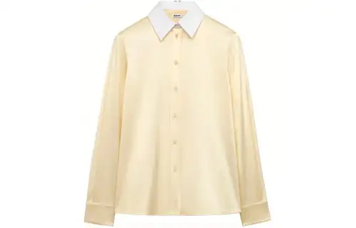 LOEWE Long Sleeved Satin Shirt