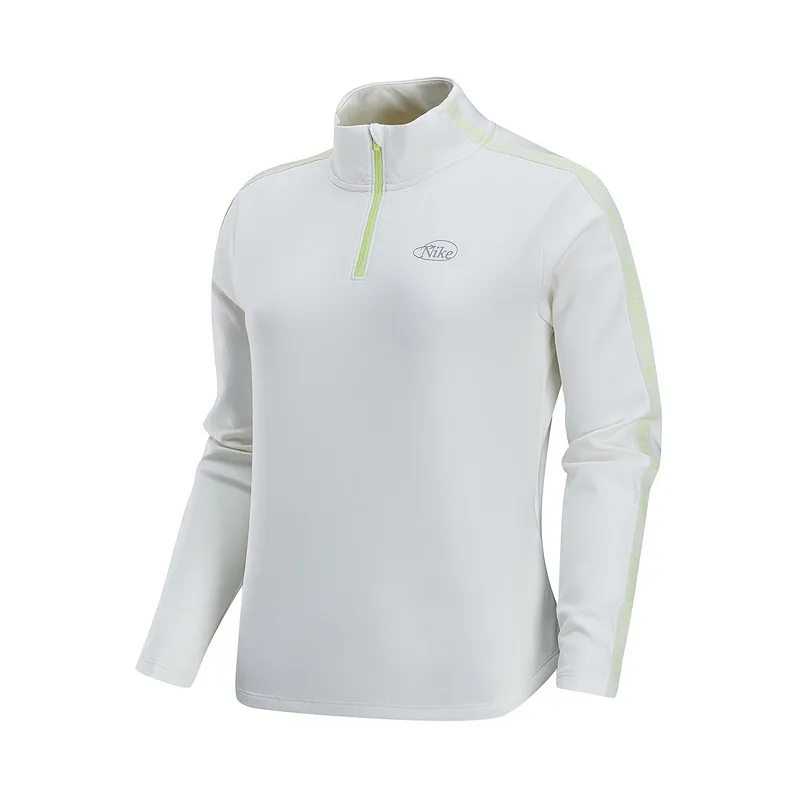 Nike Knitwear Women's White Stand Collar Moderate Other