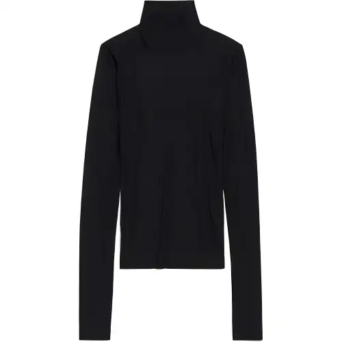 Balenciaga Bb Garderobe Fitted Turtleneck Sweater