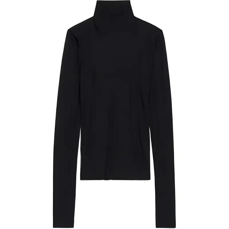 Balenciaga Bb Garderobe Fitted Turtleneck Sweater