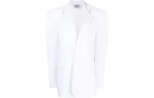 Vetements Jackets Women's White Suit Collar Moderate Other