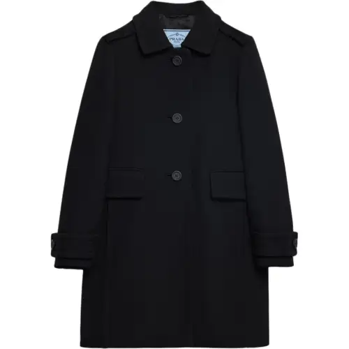 PRADA Natté Peacoat