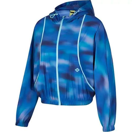 Skechers Jackets & Coats Women's All Over Print Deep Sea Refringence