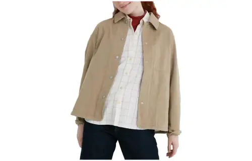UNIQLO Jackets Women's Chestnut Brown Lapel Moderate Other