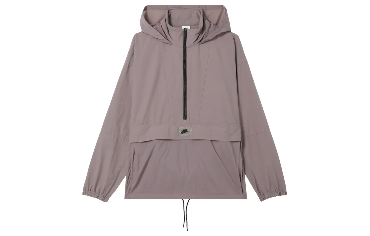Nike Jackets Women's Beige Stand Collar Moderate Other