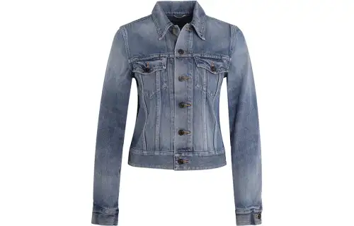 SAINT LAURENT Jackets Women's Blue Moderate