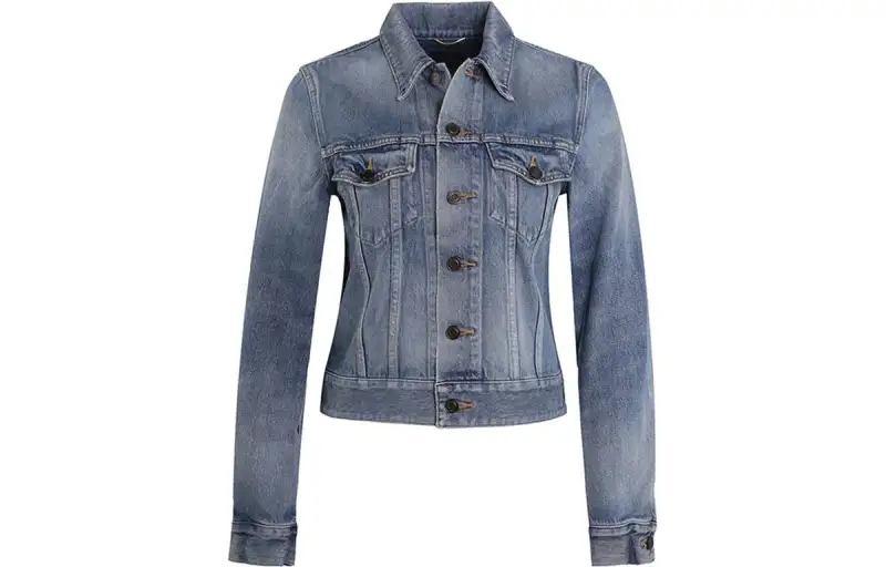 SAINT LAURENT Jackets Women's Blue Moderate