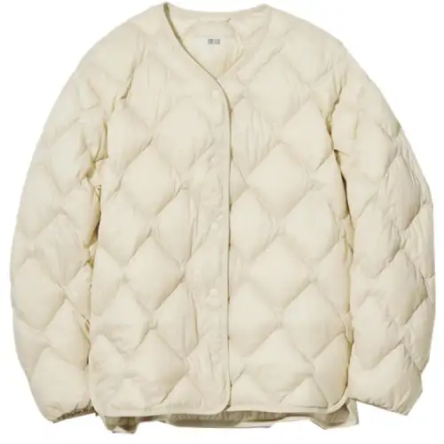 UNIQLO Down Jackets Women's Crew Neck Moderate Other