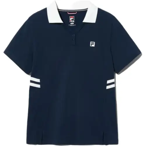 FILA Polo Shirt Women's Dark Marine Blue