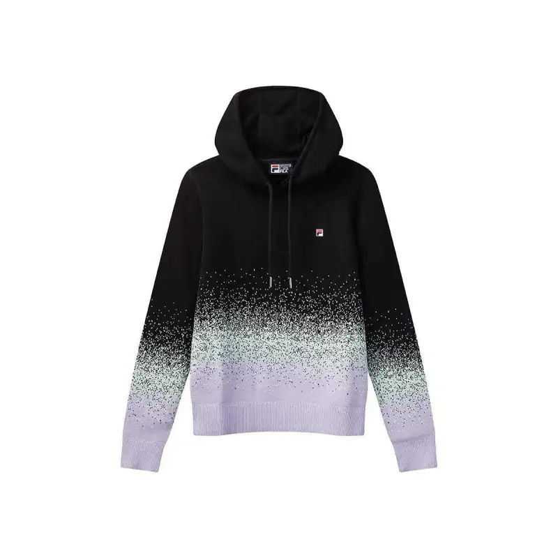 FILA Knitwear Women's Black Bk Hooded Moderate