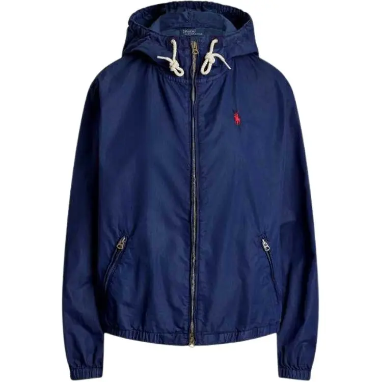 Polo Ralph Lauren SS25 Jacket Loose Fit Women's Dark Blue