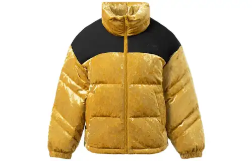 Li Ning Down Jackets Women's Yellow Stand Collar Other