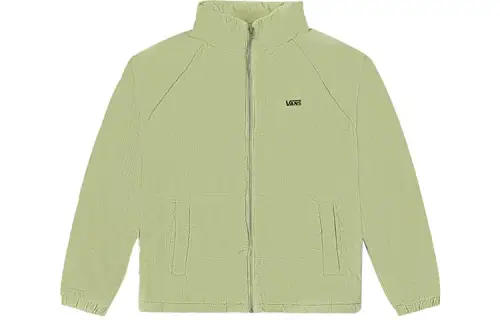 Vans Jackets Women's Green Stand Collar Thickened Other