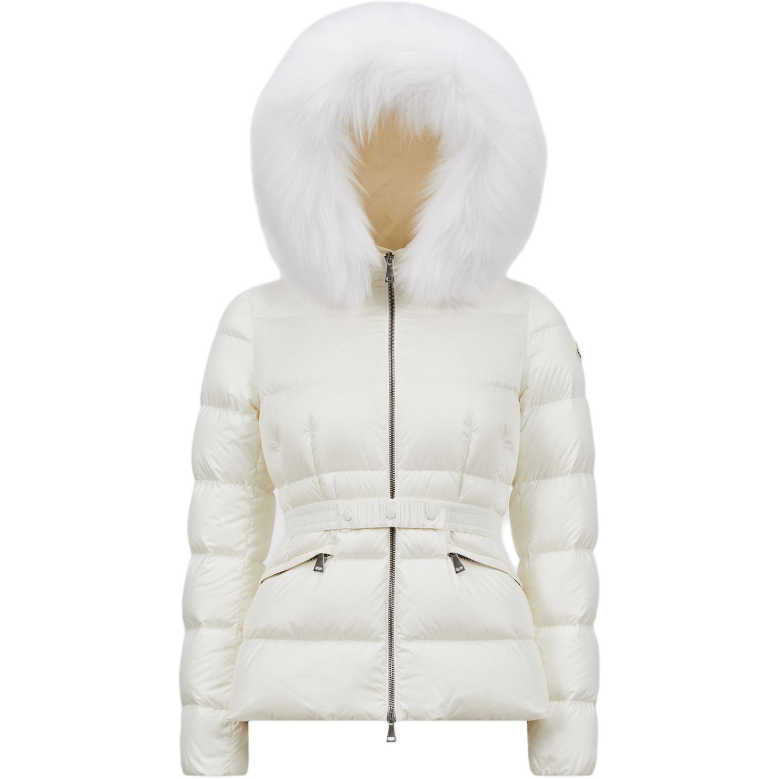 Женская куртка Moncler Boed (белая)