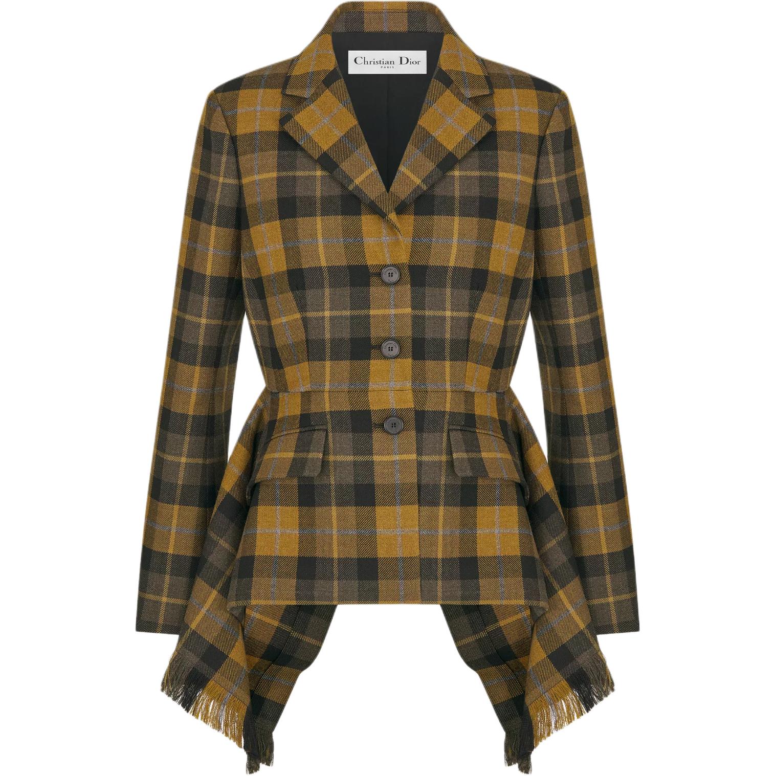 DIOR FW24 Jackets & Coats Women's Yellow Gray