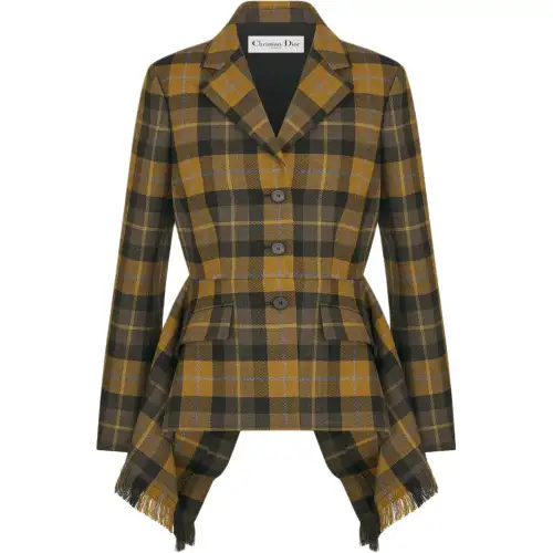 DIOR FW24 Jackets & Coats Women's Yellow Gray