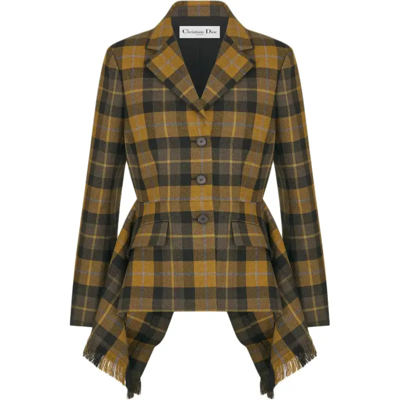 DIOR FW24 Jackets & Coats Women's Yellow Gray