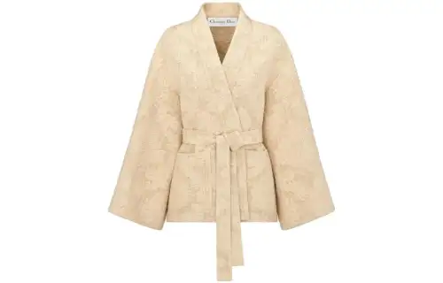DIOR Jackets Women's Ecru Moderate
