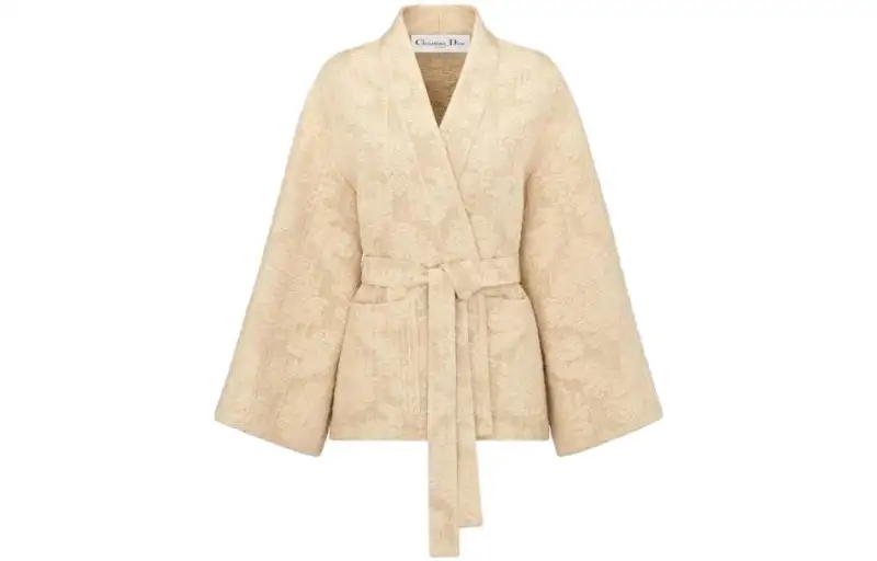 DIOR Jackets Women's Ecru Moderate