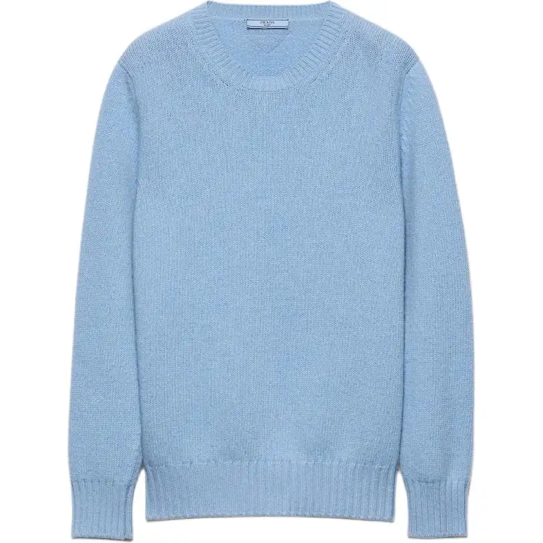 PRADA Wool And Cashmere Crew neck Sweater