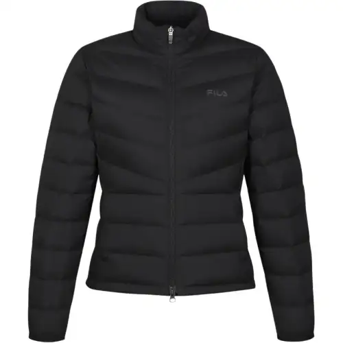 FILA Down Jackets Women's Black Stand Collar Moderate
