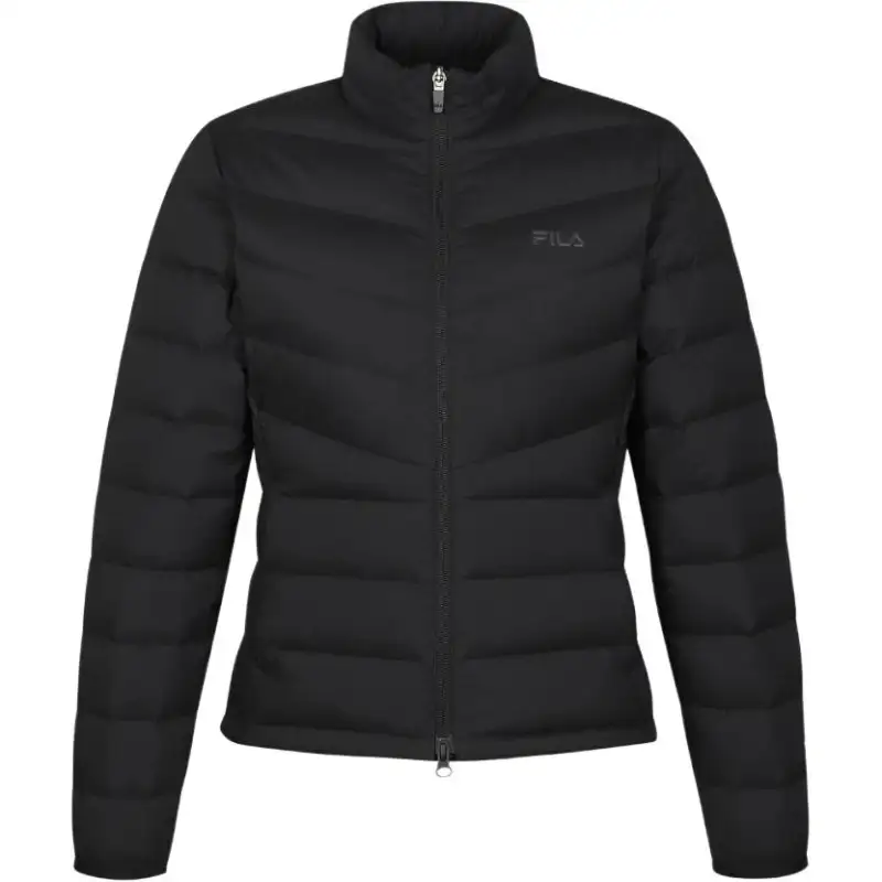 FILA Down Jackets Women's Black Stand Collar Moderate