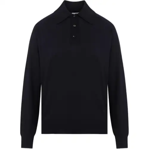 Bottega Veneta Polo Shirt Women's Marine Blue