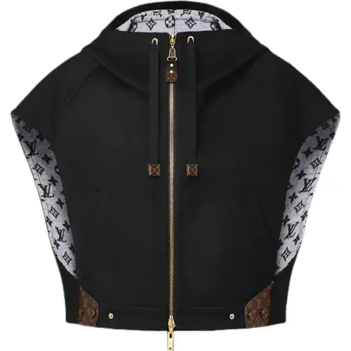 LOUIS VUITTON Double Face Open Arm Jacket