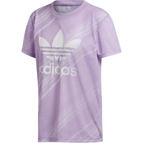 Adidas Originals Trefoil T Shirt Women's Purple