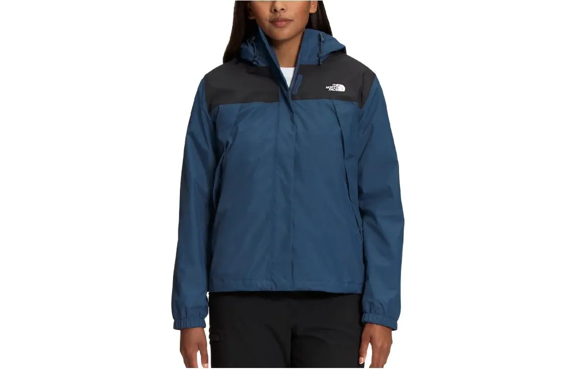 THE NORTH FACE Jackets Women's Blue Black Hooded Moderate Other