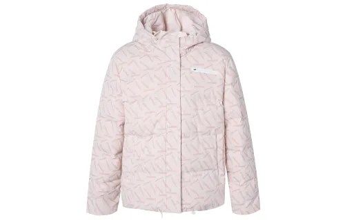 ANTA Down Jackets Women's Light Pastel Pink Hooded Thickened Other