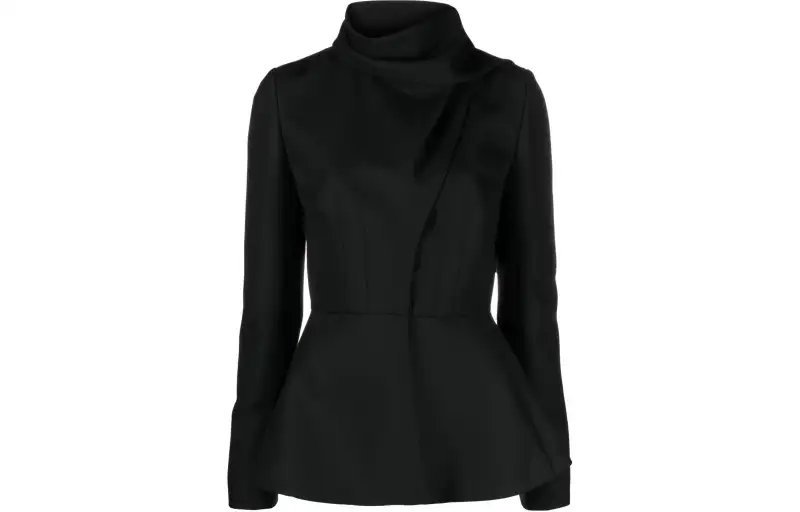 THE ROW Peplum Wool-blend Jacket