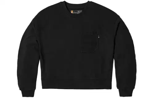 Timberland BURGUNDY Sweatshirt Women's Black