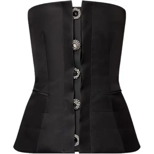 LOUIS VUITTON Jewel Button CorsetTop