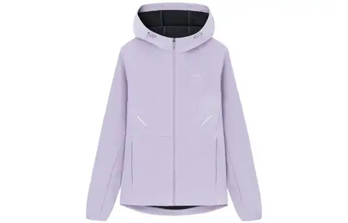 ANTA Running Collection Jackets Women's Orchid Purple Hooded Moderate Other