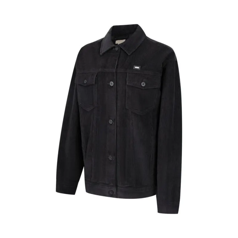 Vans CORD SHACKET Jackets & Coats Women's Black