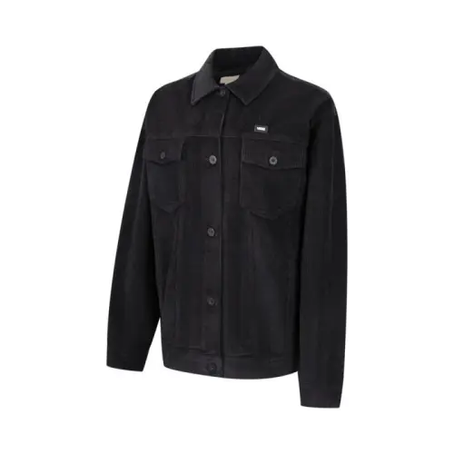 Vans CORD SHACKET Jackets & Coats Women's Black