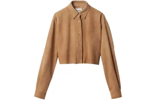 MIU MIU Jackets & Coats Women's Camel Brown
