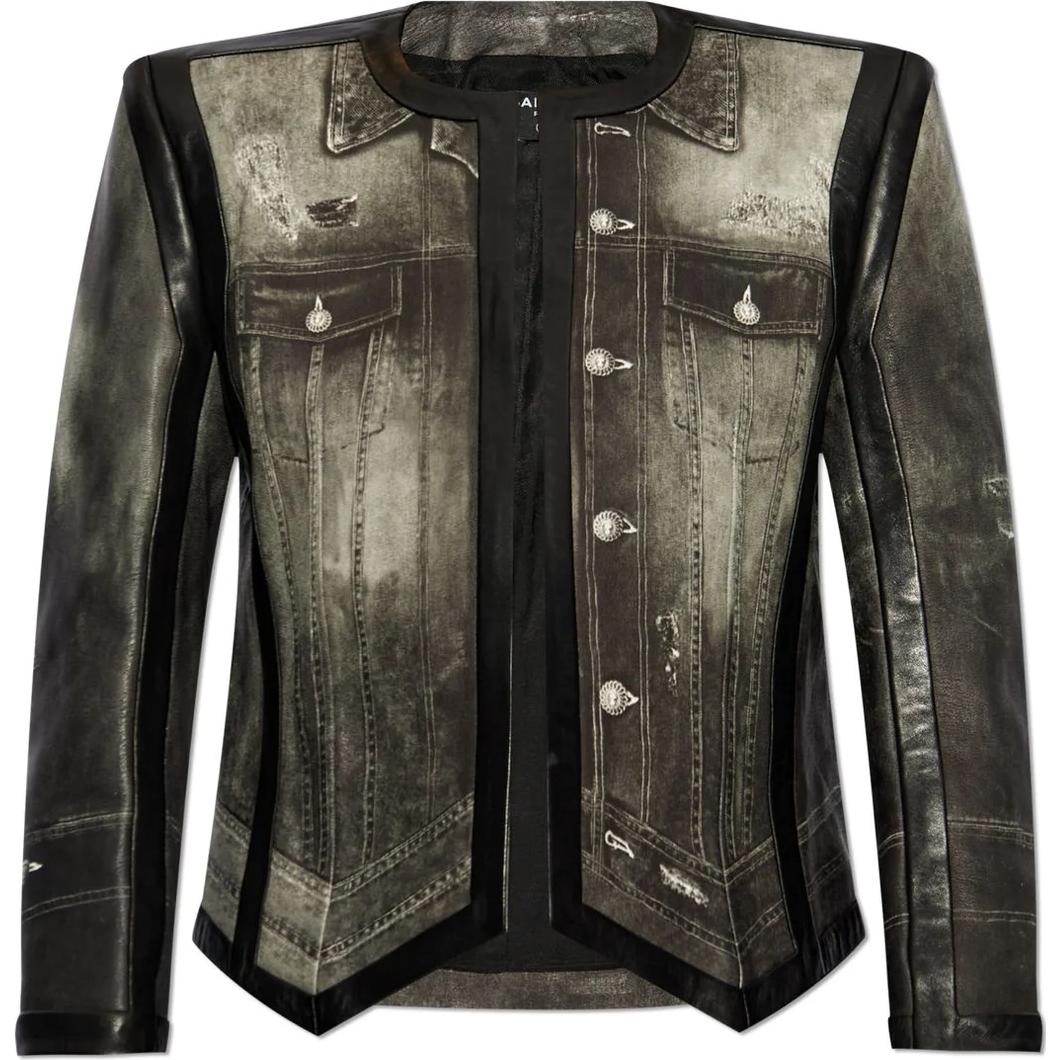 Женская куртка BALMAIN (серая)