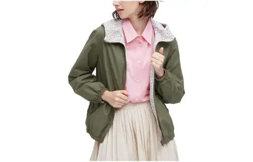 UNIQLO x INES DE LA FRESSANGE Jacket Women's Dark Olive