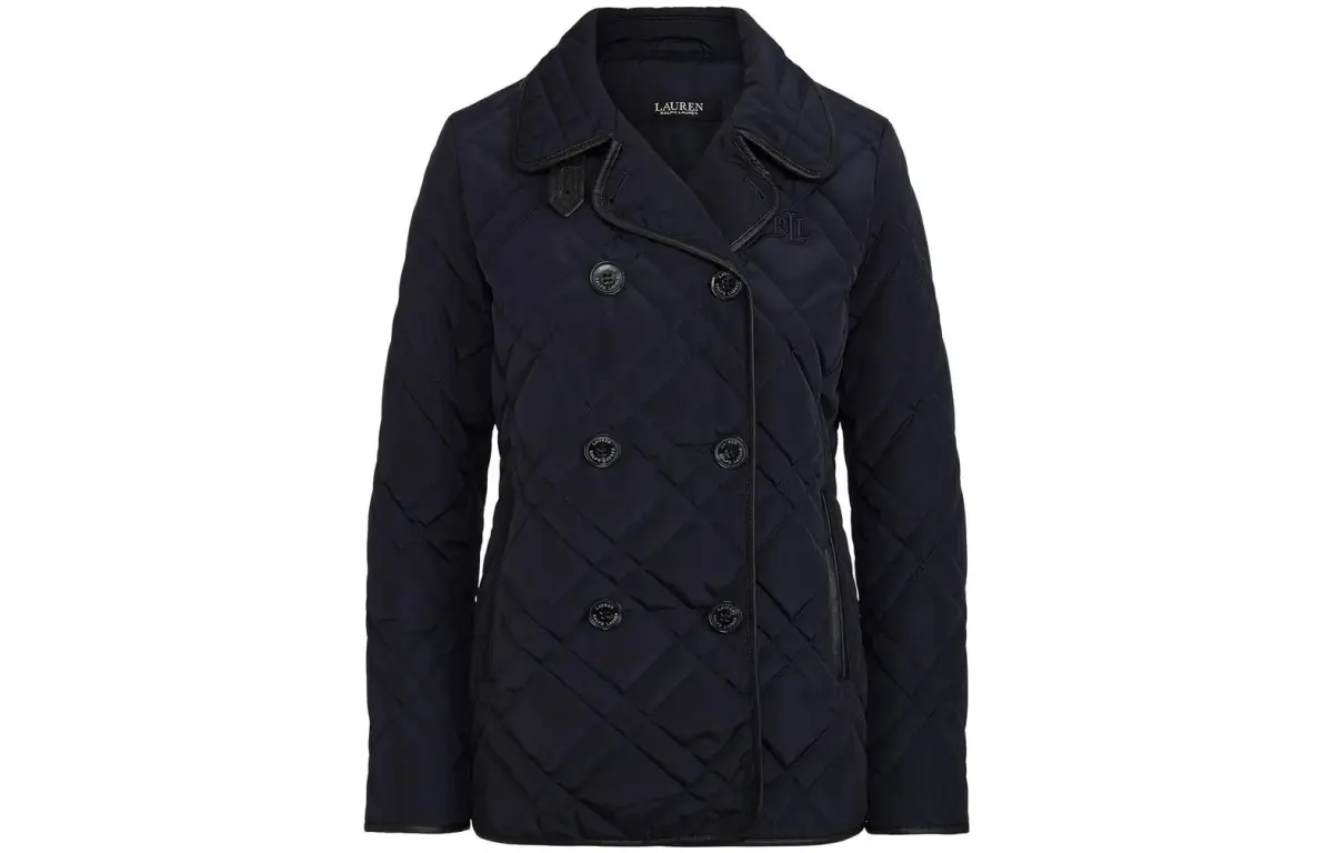 Polo Ralph Lauren Jackets Women's Blue Lapel Moderate Other