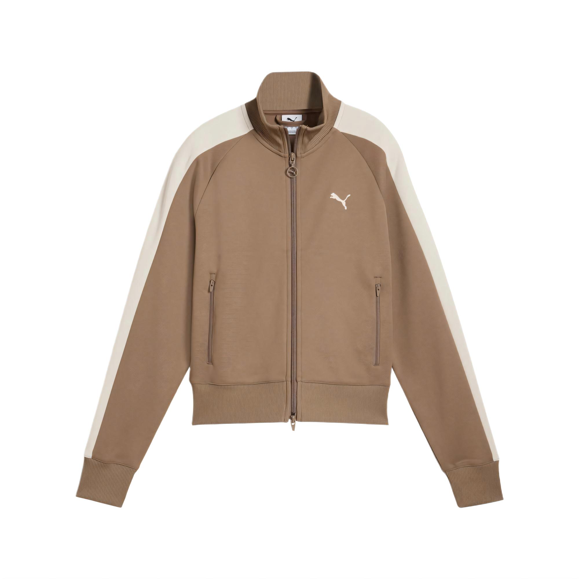 Женская куртка PUMA (коричневая)