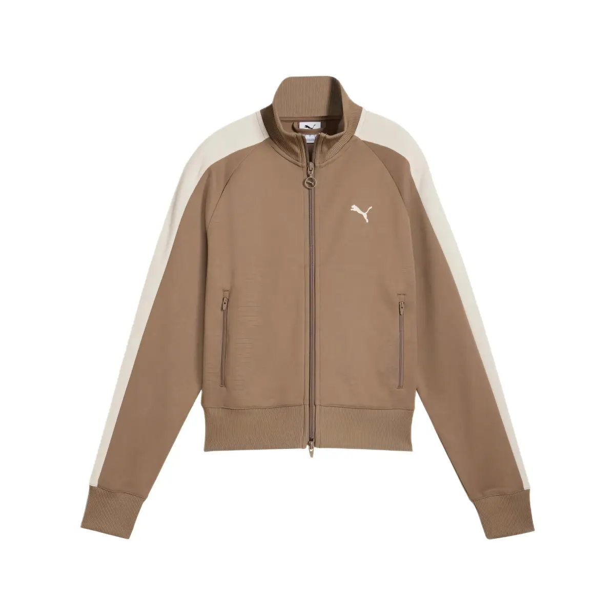 PUMA Jackets Women's Brown Stand Collar Moderate Other