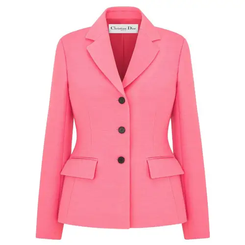 Christian DIOR Long Sleeved Single Breasted Jacket