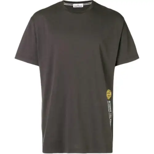 STONE ISLAND T Shirt Men's Gray