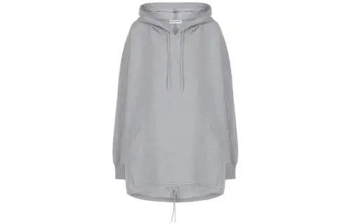 Balenciaga Sweatshirt Loose Fit Women's Gray