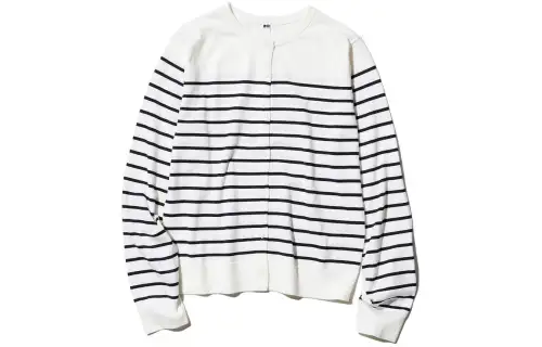 UNIQLO Knitwear Women's Crew Neck Moderate Cardigan