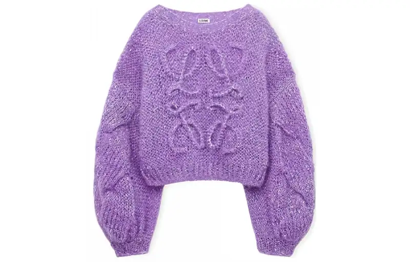 LOEWE Anagram Sweater 'Lavender'